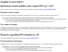 Tablet Screenshot of dns.ao
