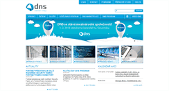Desktop Screenshot of dns.cz